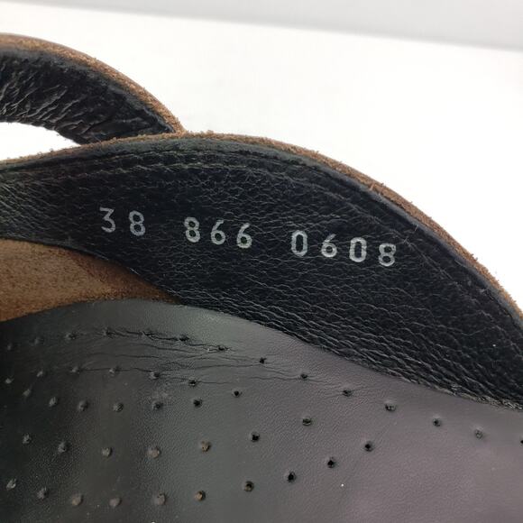 Dansko Merrie Womens Size Eu 38 US 7.5-8 Brown Leather Slip On Mule Clog Shoes - Picture 12 of 12